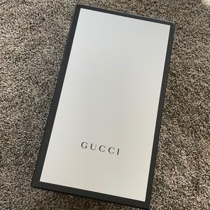 Gucci medium Gift Box 8 L by 12.5 H by 4.5 W